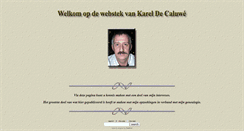 Desktop Screenshot of kareldecaluwe.be